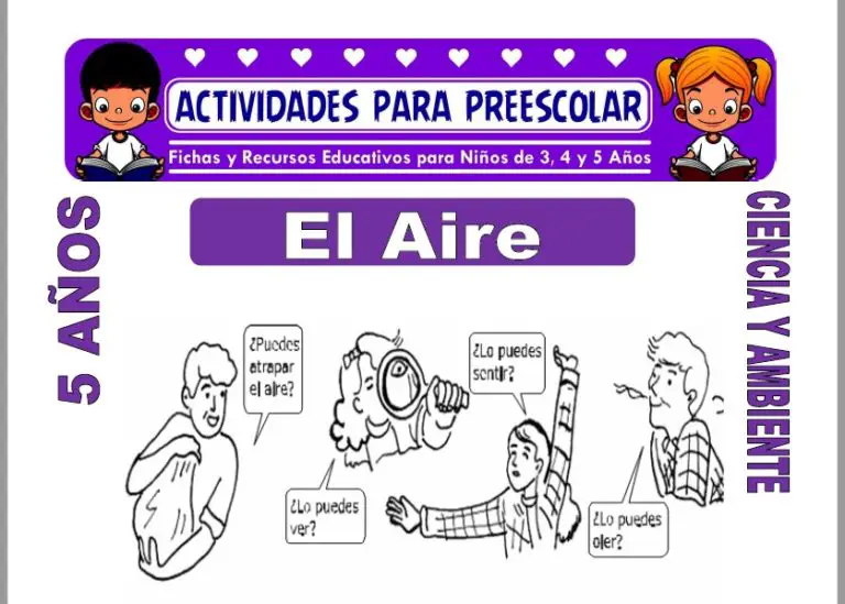 El Aire Para Niños De 5 Años Actividades Para Preescolar 2024 7151